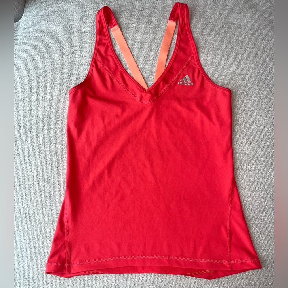 Adidas ClimaLite Pink Athletic Tank Top | Women’s Size Small